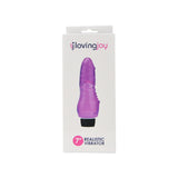 Loving Joy 7 inch Realistic Vibrator Purple