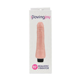 Loving Joy 9.5 inch Realistic Vibrator Vanilla